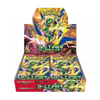 Caja sellada original de Pokémon TCG: Storm Emeralda (Versión Japonesa)