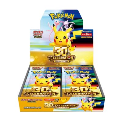 Caja sellada original de Pokémon TCG: 30th CELEBRATION (Versión Japonesa)